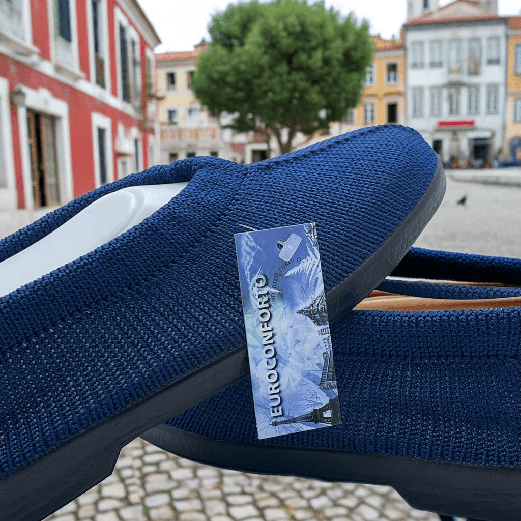 Portugese Schoen | Blauw Kobalt - Portugese Schoenen