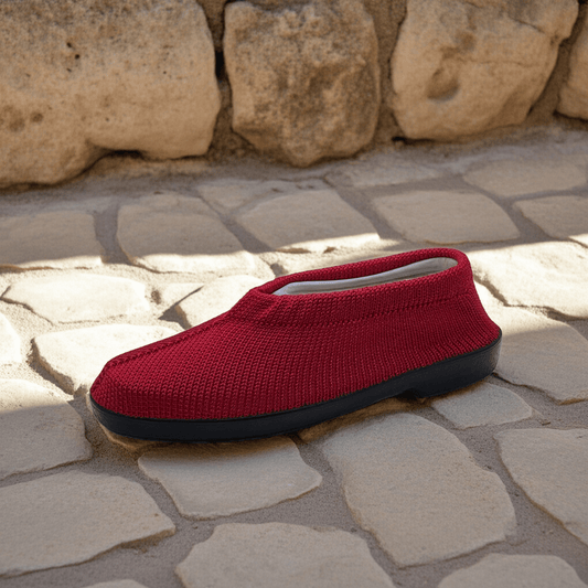 Portugese Schoen | Rood Karmijn - Portugese Schoenen